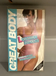 VHS Esquire Great Body Low-Impact Aerobics 30 Minute Video Workout + Wt Control - Picture 1 of 2