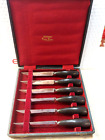 Made In England Exclusively For Roos Bros. California 6pcs Steak Kniife Set &box