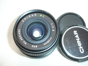 CHINAR 28mm F/ 2.8 lens for CANON FD mount cameras sn4031403 - Picture 1 of 9