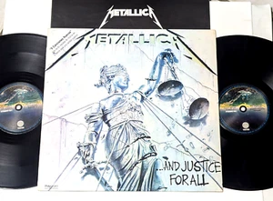 Metallica - ...And Justice For All ARGENTINA 2 LP´S 1988 TITLES IN SPANISH - Picture 1 of 2