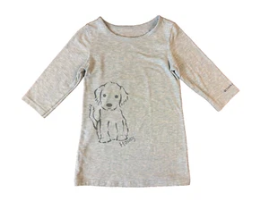American Girl Childs Girls Nightgown Honey Puppy Dog Blue XS 5 6 Pajamas Clothes - Picture 1 of 8