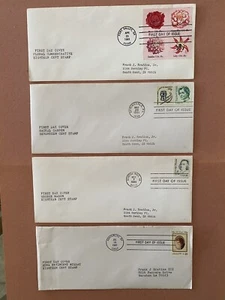 4 US FDC 1981 Floral Commemorative, George Mason, Edna Millay & Rachel Carson - Picture 1 of 1