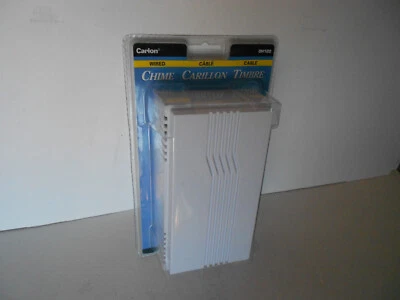 Carrilhão de campainha Carlon com fio modelo DH120 novo em folha/selado frete grátis - Imagem 1 de 3