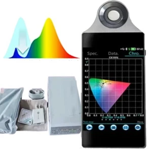 Spettrometro di luce misuratore di illuminazione spettrale con interfaccia Type-C 380nm-780nm - Foto 1 di 15