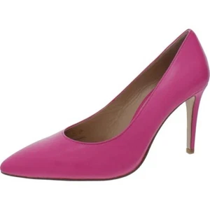 Coach Stiletto Pumps Heel Women Sz 9.5 Bright Fuchsia Skylar Leather Pointed Toe - Picture 1 of 1