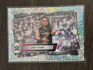 2025 Topps Chrome WWE - Zoey Stark - Speckle Refractor - #174 - 023/249 - Picture 1 of 2