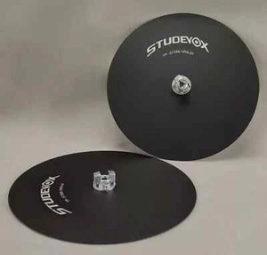 1 par de placas negras de 10,5''/269 mm Pancake Tape para grabadora de rollo a rollo - Imagen 1 de 6