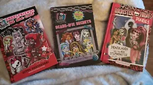 *Monster High Books* Lot Of 3, Hardcover - Picture 1 of 8