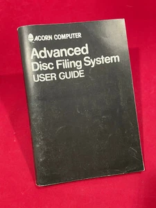Advanced Disc Filing System Acorn Computers User Guide, ADFS - Picture 1 of 6