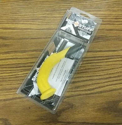 NEW Sno-Stuff YELLOW COMBINATION Snowmobile Handlebar Hook. #104-459-87 - Image 1 of 4
