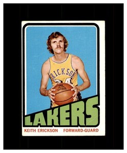1972-73 TOPPS LOS ANGELES LAKERS #140 KEITH ERICKSON