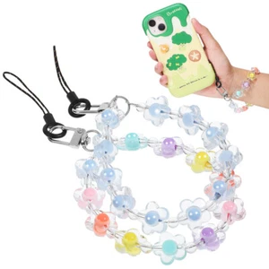 2 Pcs Lanière De Bracelet Dames Dragonne Pour Téléphone Sangle Charmes - Zdjęcie 1 z 11