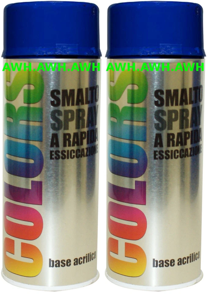 2x400ml Sprühlack Lackspray Felgenspray Spraylack Color Lack Lichtblau RAL5012 - Bild 1 von 1