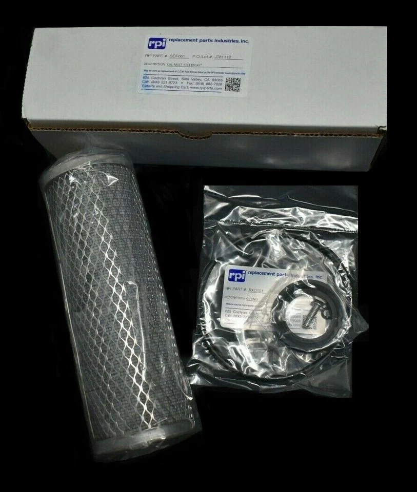 RPI SDF061 Sterrad 100NX Oil Mist Filter Cartridge (25-54623-001) New in Box
