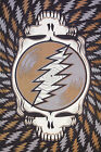 GRATED DEAD-SPIN YOUR FACE-SYF TAPESTRY-30X45,60X90 EARTHTONES