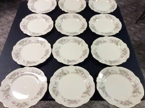 12er Set Homer Laughlin Ringelblume 9-1/2 Zoll Durchmesser Essteller (sehr gut) - Bild 1 von 8