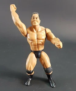 1996 The Rock WWF WWE Jakks Bone Crunching Action Wrestling Figure - Picture 1 of 6