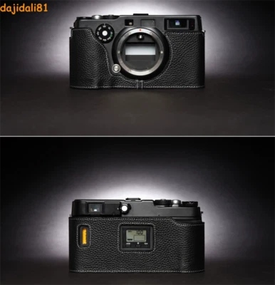 Media funda de cuero de vaca para cámara Hasselblad Xpan Fujifilm TX1 TP hecha a mano Foto 1 de 4