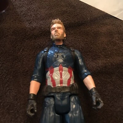 Marvel Hasbro Avengers Infinity War Titan Hero Capitán América 11,5 pulgadas de alto Foto 1 de 4