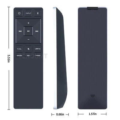 XRS321N-F Remote Control For Vizio Sound Bar SB362An-F6 SB362AN-F6C SB362An-F6E - Image 1 of 4