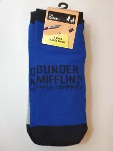 The Office Michael Scott Ankle Socks Pack of 5 Size 5-10 Dunder Mifflin Dwight - Picture 1 of 5