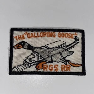 GALLOPING GOOSE RAILROAD RIO GRANDE VINTAGE MÜTZE PATCH ABZEICHEN ZUG SAMMLER - Bild 1 von 3