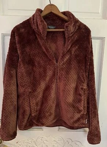 Cozy Eddie Bauer Fleece Jacket - Women’s Medium, Rich Brown - Picture 1 of 3