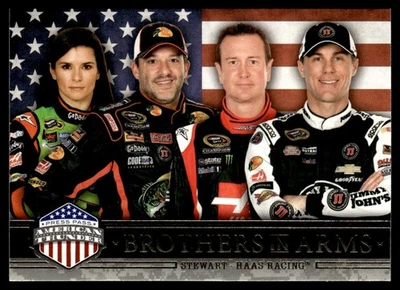 2014 Press Pass American Thunder  Patrick / Stewart / Busch / Harvick #50 J - Image 1 of 2