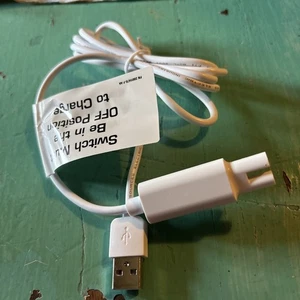 Waterpik Brnd 2 Prong USB-A  Charging Cable For Cordless,Cordless Plus, & Pearl - Picture 1 of 1