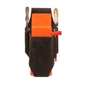 Tourbon Leather Felling Wedge Logging Pouch for Tree Cutting Hold 4 Chainsaw ... - Picture 1 of 9