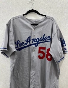 Majestic Authentic Los Angeles Dodgers Chad Billingsley 58 Jersey - Picture 1 of 11