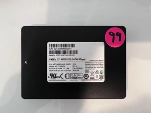 Samsung MZ-7LM960N  2.5 960GB SSD (SATA 6.0Gbps) (Wiped 99% Health) - Foto 1 di 2