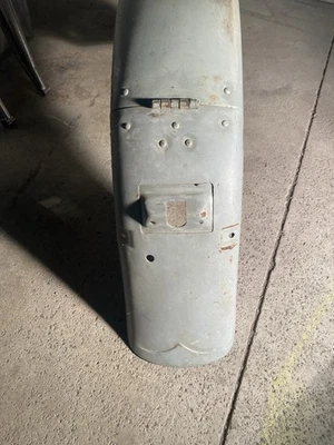 Cabezal de pala trasero Harley Davidson guardabarros trasero abatible duoglide fl flh cabeza de pala Foto 1 de 4