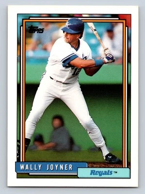 1992 Topps Traded #59T Wally Joyner Kansas City Royals - NM/MT - Image 1 of 2
