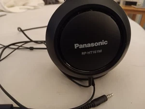 Panasonic RP-HT161-M Over the Ear Headphone - Black  - Picture 1 of 3