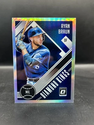 2018 Donruss Optic #16 Ryan Braun Holo - Image 1 of 2