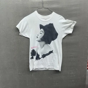 Vintage Madonna Shirt Womens Small Photo Portrait Tee T-Shirt Music 90s - Picture 1 of 4