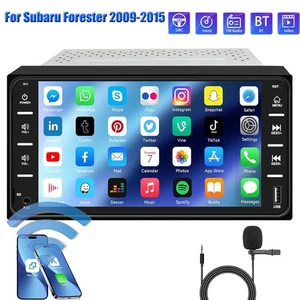 For Subaru Forester 2009-2015 Car Stereo Bluetooth 7" Radio Apple Carplay Player - Picture 1 of 15