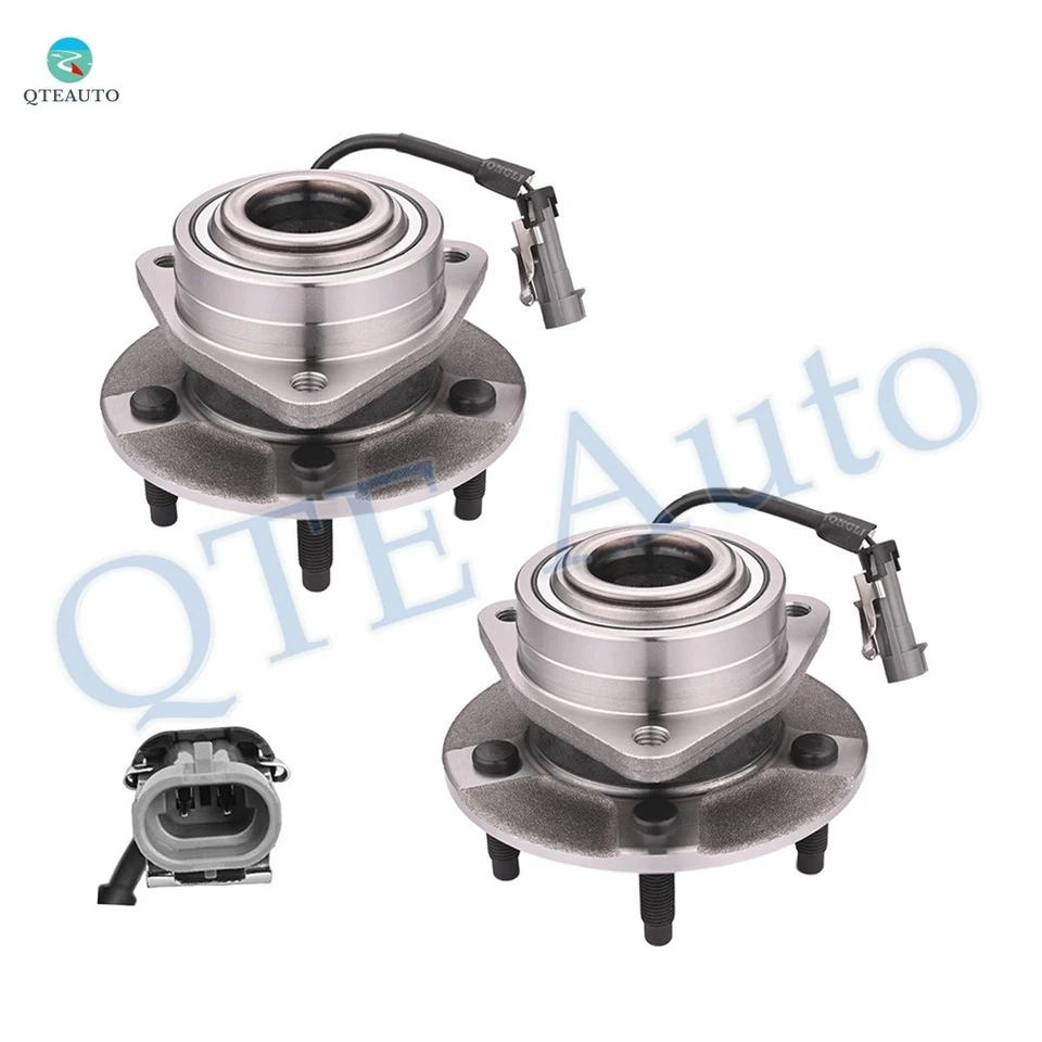 Par de 2 conjuntos de cojinetes de cubo de rueda delantera para Chevrolet Equinox 2005 2006 Foto 1 de 4