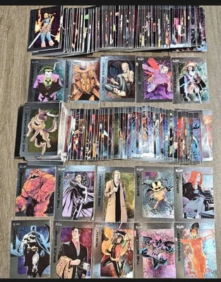 Juego base completo de Batman serie baja y alta 1-200 Upper Deck Metal Universe 2025  Foto 1 de 2