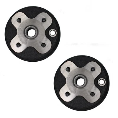 Yamaha Big Bear 350 / Kodiak 400 Front Wheel Axle Hubs 3HN-25111-02-00 - Image 1 of 3