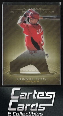 Billy Hamilton 2013 Bowman Sterling #BSP-41 Prospects Gold Refractors Reds 30/50 Foto 1 de 2