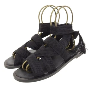 Christian Dior Flat sandals for women, black, size 37 pumps 37 black - Picture 1 of 6