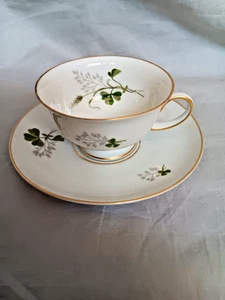 Midcentury Rosenthal Mokkatasse Aida Gräser + Kleeblatt - Picture 1 of 7