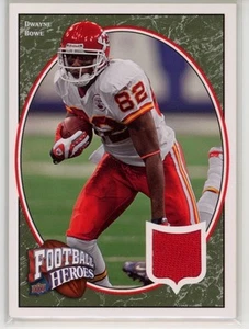 2008 Upper Deck Heroes #38 Dwayne Bowe Jersey Card Kansas City Chiefs - Picture 1 of 2