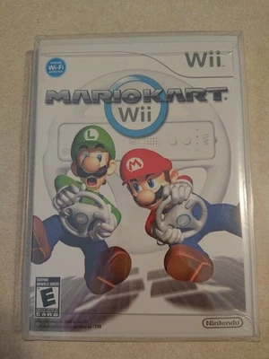 Brand NEW FACTORY SEALED Mario Kart Wii (Nintendo Wii, 2008) - Image 1 of 4