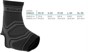 Shock Doctor Ankle Sleeve (Size XL) Brace Compression Knit Recovery Support -New - Picture 1 of 1