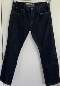 Jeans EXPRESS uomo 32x32 blu Rocco slim fit gamba dritta scamosciata elasticizzato - Foto 1 di 5
