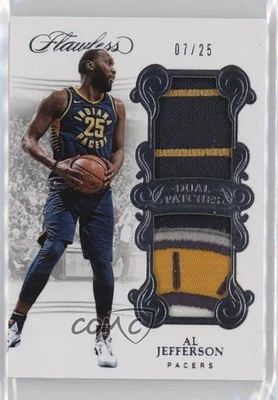 2017-18 帕尼无瑕双布贴 /25 Al Jefferson #DP-AJF 双布贴 — 第 1/2 张图片