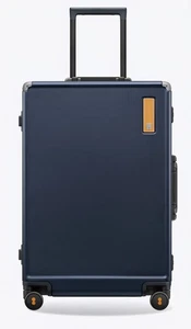 NEU mit Etikett Level 8 Hegent Check-In Gepäck 24" NAVY TSA GENEHMIGT REISSVERSCHLUSSLOS - Bild 1 von 5